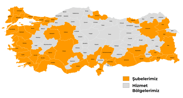 türkiye evden eve nakliyat firmaları haritası