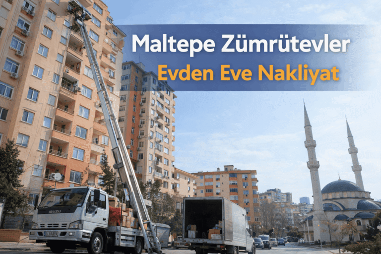 Maltepe Zümrütevler Evden Eve Nakliyat zumrutevler asansorlu nakliyat