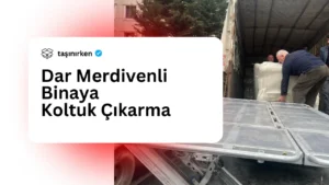 dar binaya eşya çıkarma
