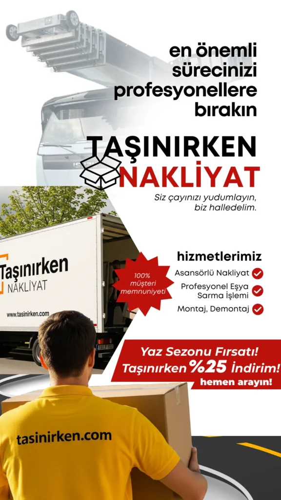 İstanbul Evden Eve Nakliyat profesyonel evden eve nakliyat