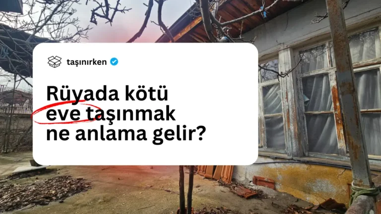 rüya anlamları kötü ev