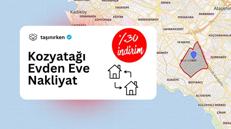 kozyatağı evden eve nakliyat haritası
