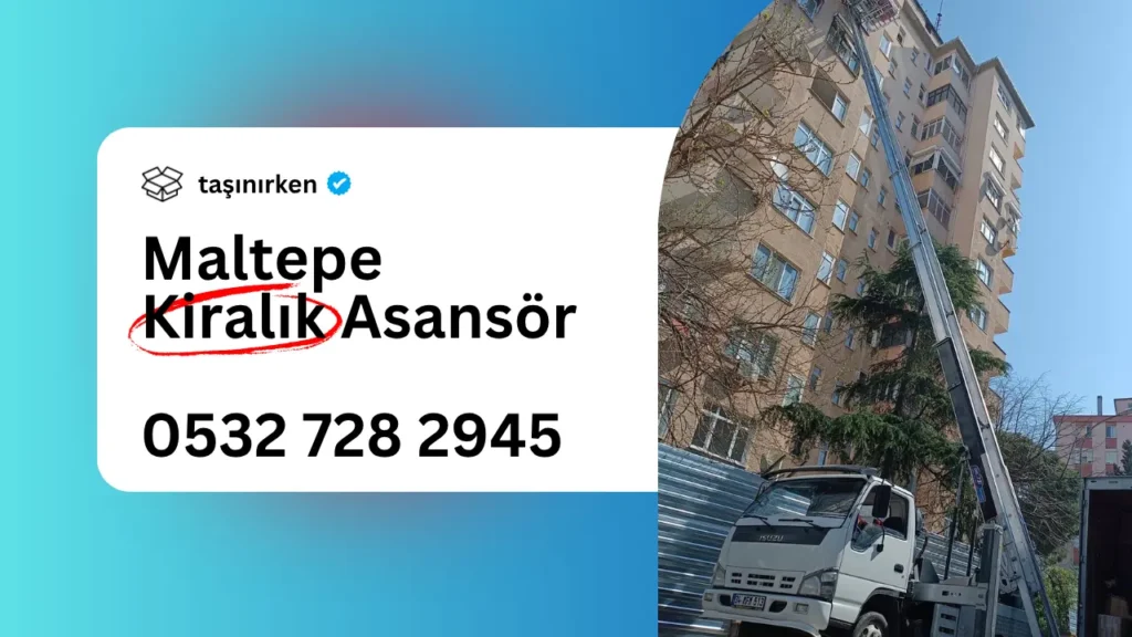 maltepe kiralık asansör firması