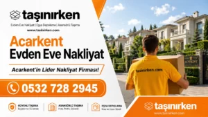 Acarkent evden eve nakliyat fiyatları villa