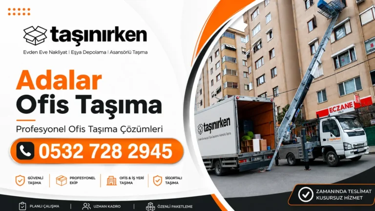 adalar ofis taşıma asansörlü