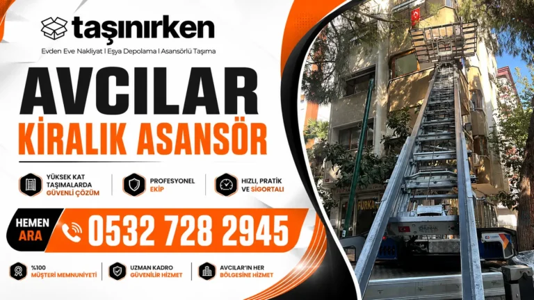 avcılar kiralık asansör şirketi