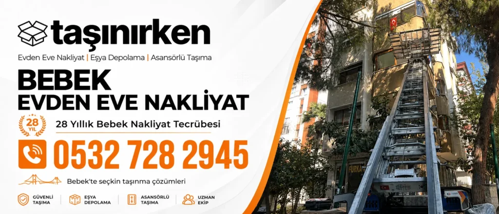 bebek evden eve nakliyat asansörlü
