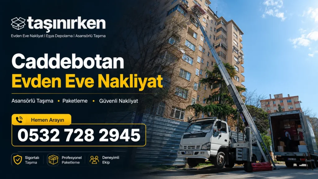 caddebostan evden eve nakliyat firması Taşınırken