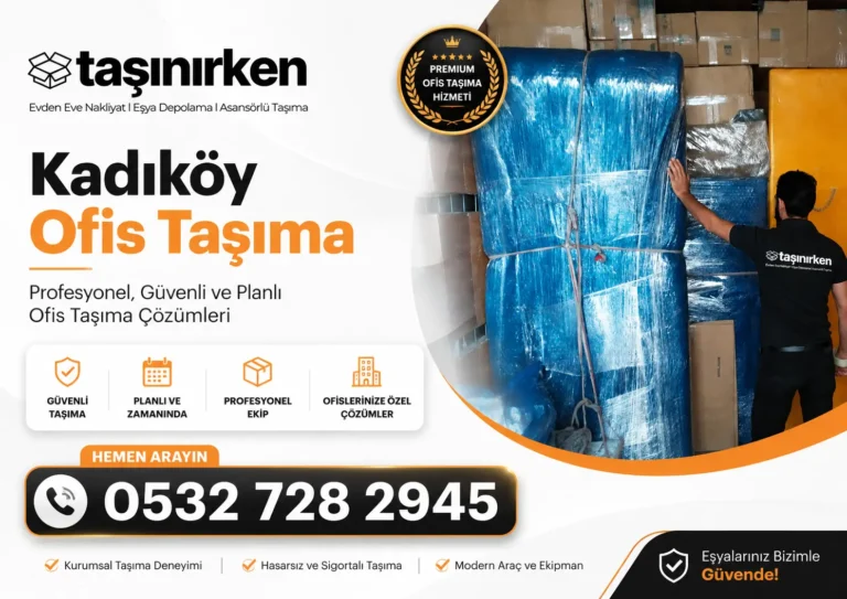 kadıköy ofis taşıma asansörlü