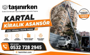 kartal kiralık asansör firması Taşınırken