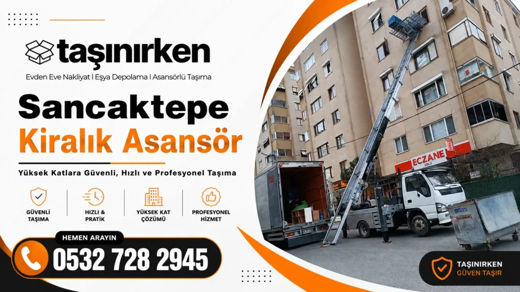 sancaktepe kiralık asansör şirketi