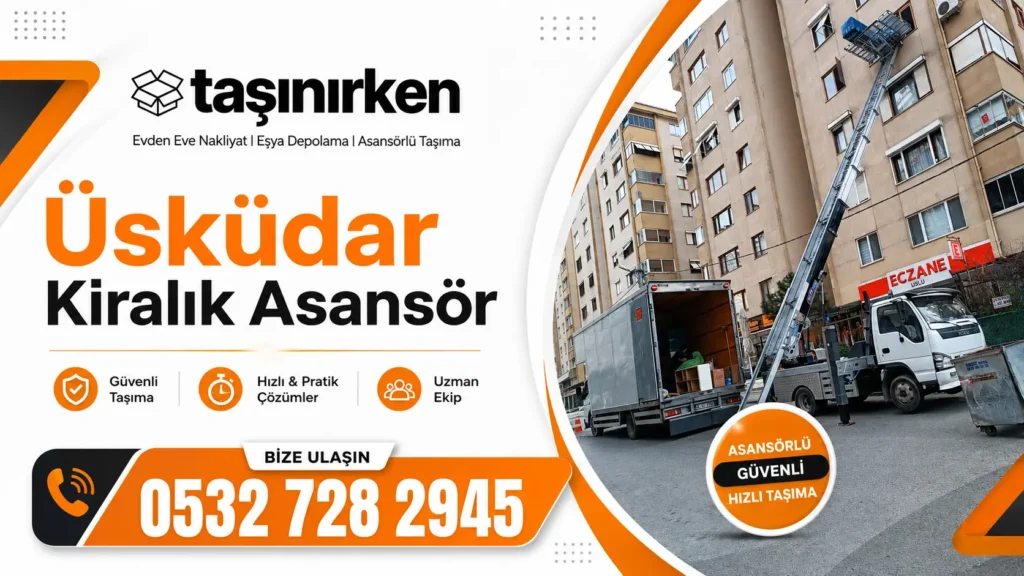 üsküdar kiralık asansör şirketi