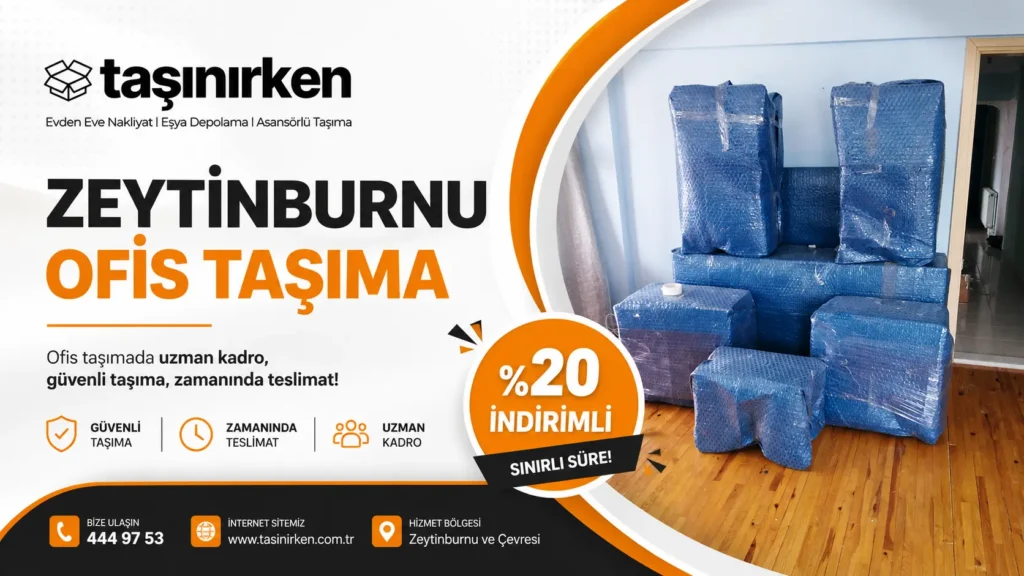 zeytinburnu ofis taşıma profesyonel paketleme