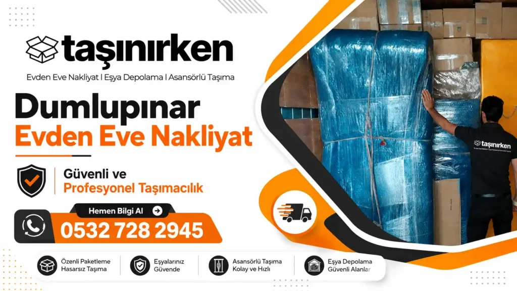 dumlupınar evden eve nakliyat hizmeti