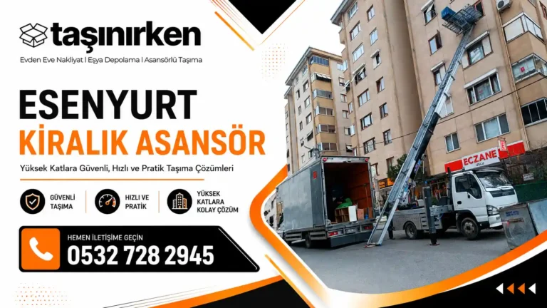esenyurt kiralık asansör kiralama