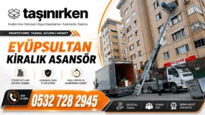 eyüpsultan kiralık asansör eşya taşıma asansörü