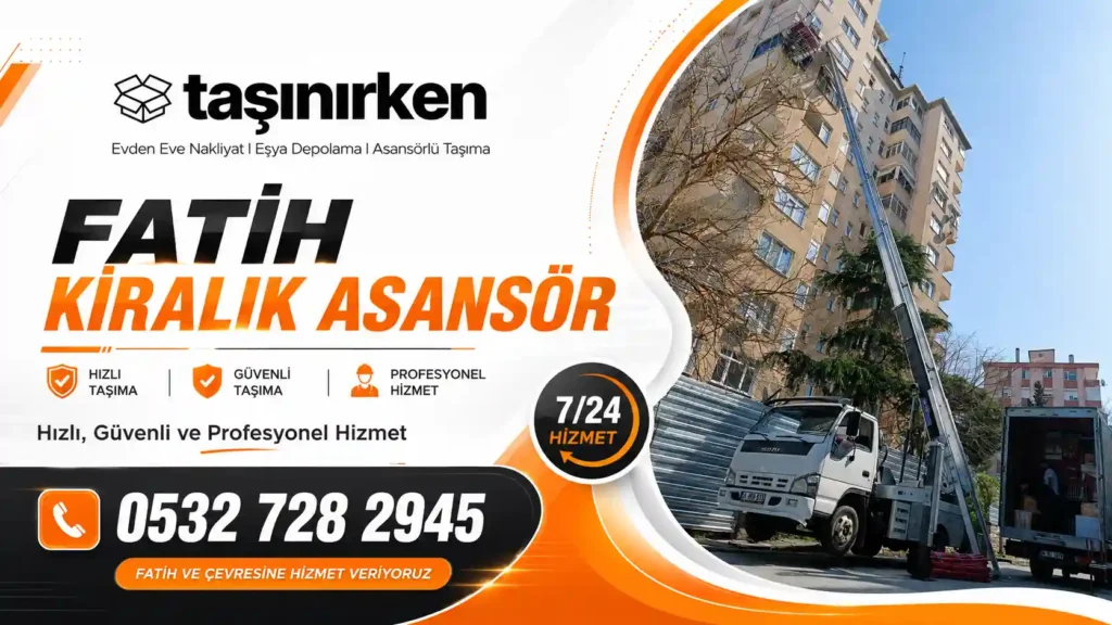 fatih kiralık asansör hizmeti