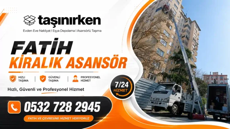 fatih kiralık asansör hizmeti