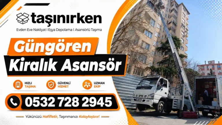 güngören kiralık asansör firması