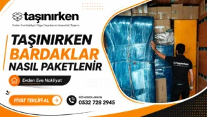 taşınırken bardaklar nasıl paketlenir görseli
